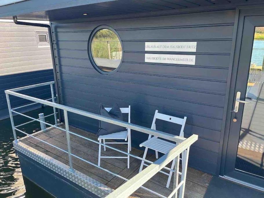Hausboot Fritz Im Wangermeer Schillig Eksteriør billede